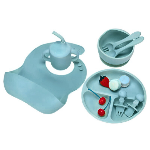 Set de Vajilla de Silicona – 8 Piezas