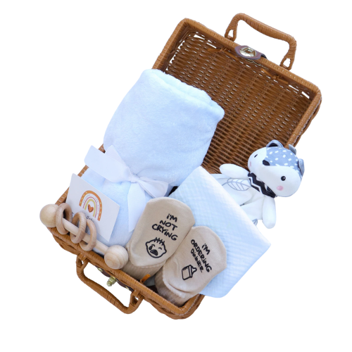 Set de regalo para baby shower para niño o niña