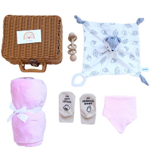 Set de regalo para baby shower para niño o niña