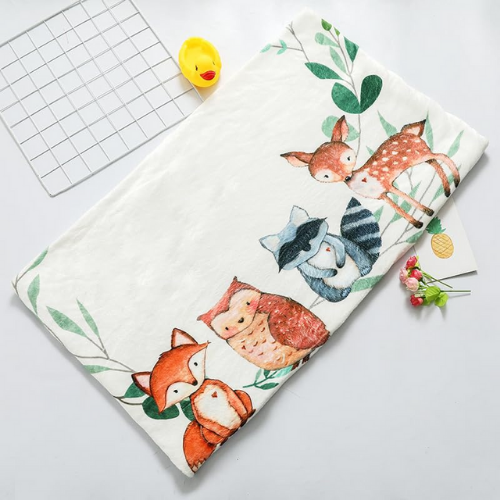 Manta de Conteo de Meses para niña/niño - Diseño de animales