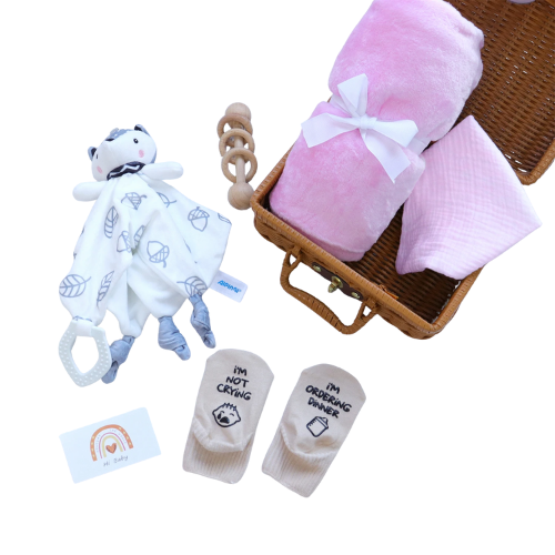 Set de regalo para baby shower para niño o niña