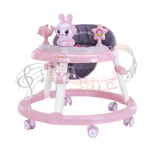 Andadera Plegable con Empuje y Música - Evango Bebes SV
