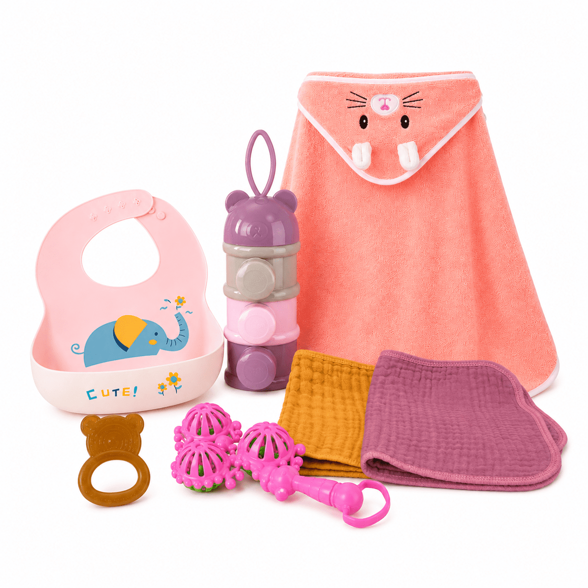 Kit Bienvenida Bebé – 7 Piezas - Evango Bebes SV