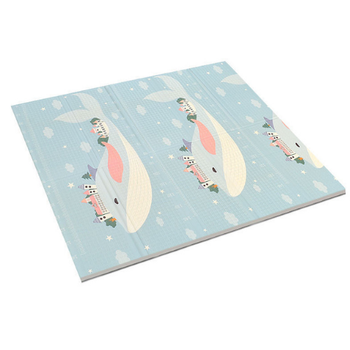 Alfombra plegable con diseño reversible