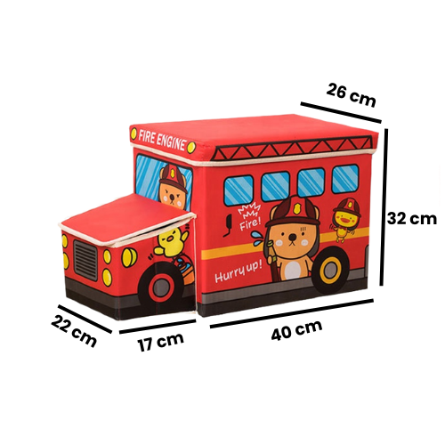 Organizador Infantil en forma de carro