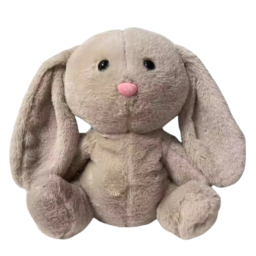 Peluche sensorial de conejito con luz y latidos