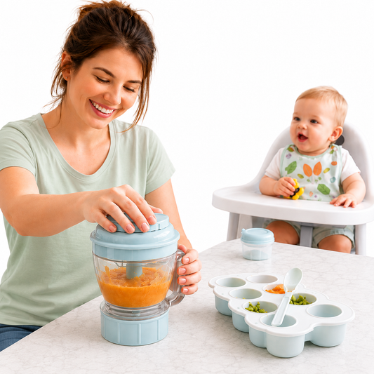 🥣 Procesador de Alimentos para Bebés Baby Bullet 👶💚