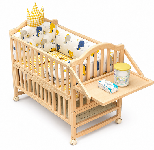 Cuna de Madera para Bebé 102 × 60 cm