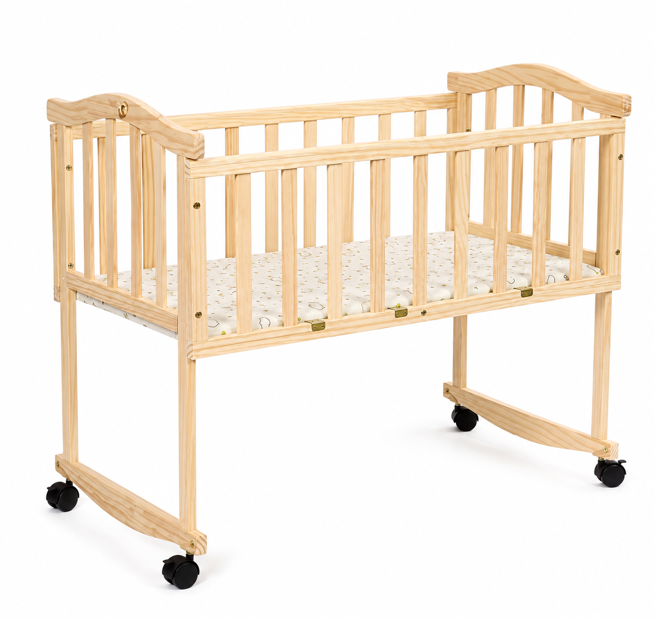 Cuna de Madera para Bebé 102 × 60 cm