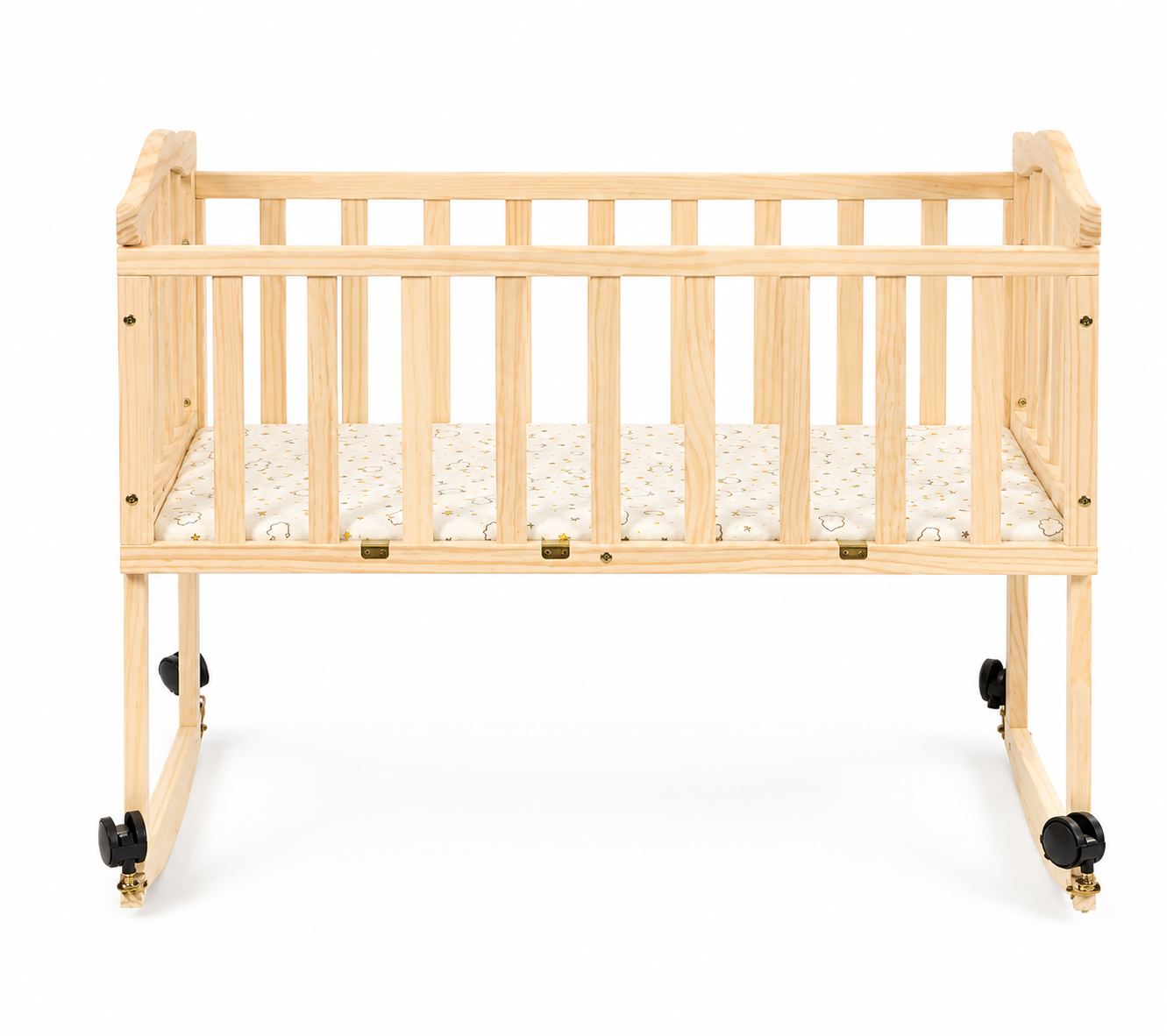 Cuna de Madera para Bebé 102 × 60 cm
