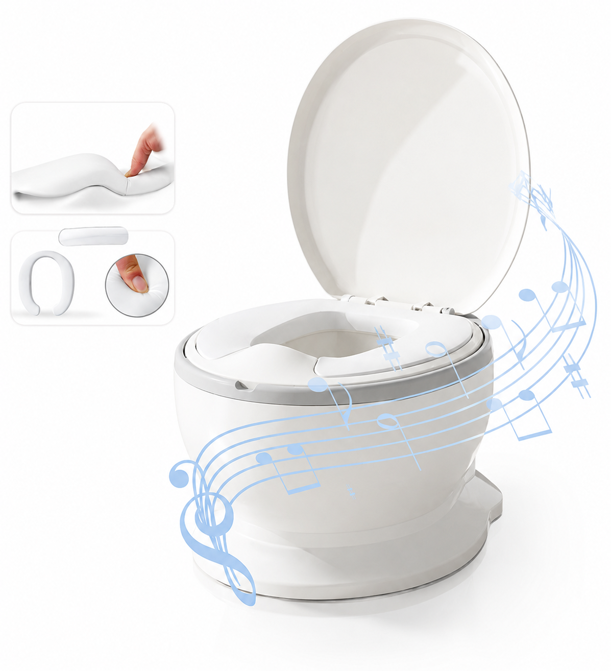 Baño de Entrenamiento Musical para Bebé