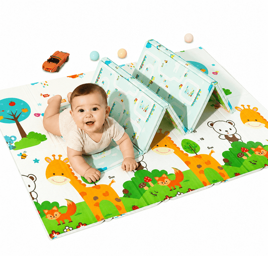 Alfombra plegable con diseño reversible - Evango Bebes SV