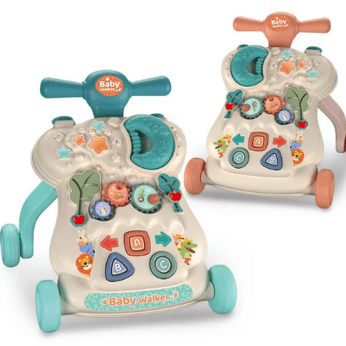 Andadera Musical con Juegos y Panel Desmontable - Evango Bebes SV