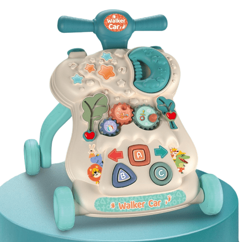 Andadera Musical con Juegos y Panel Desmontable - Evango Bebes SV