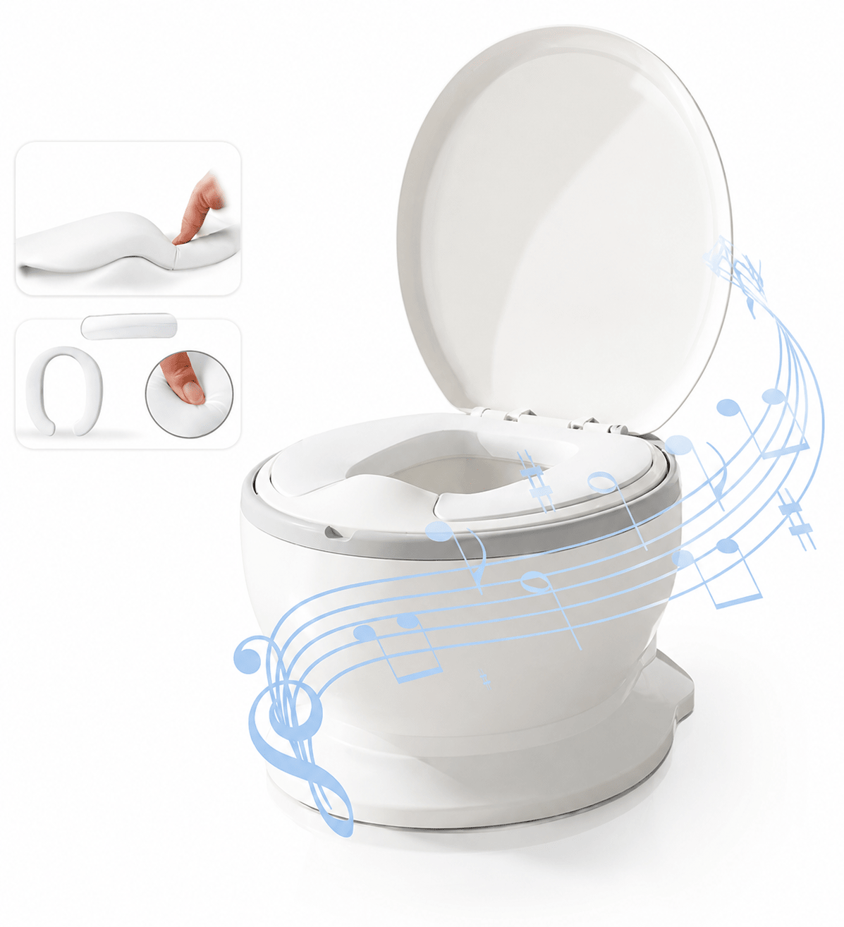 Baño de Entrenamiento Musical para Bebé - Evango Bebes SV