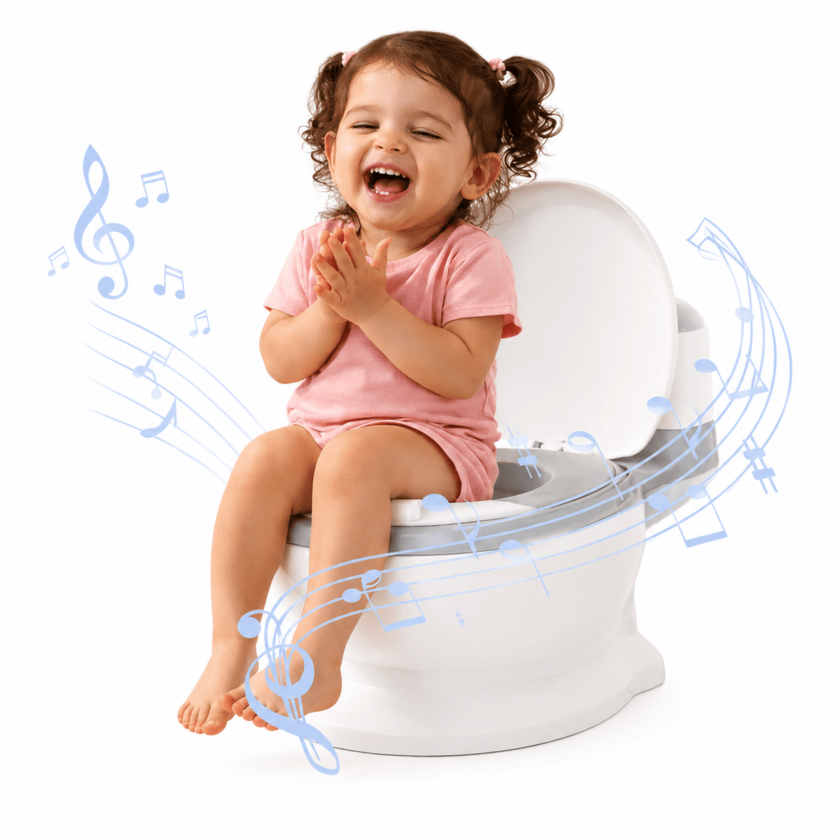 Baño de Entrenamiento Musical para Bebé - Evango Bebes SV