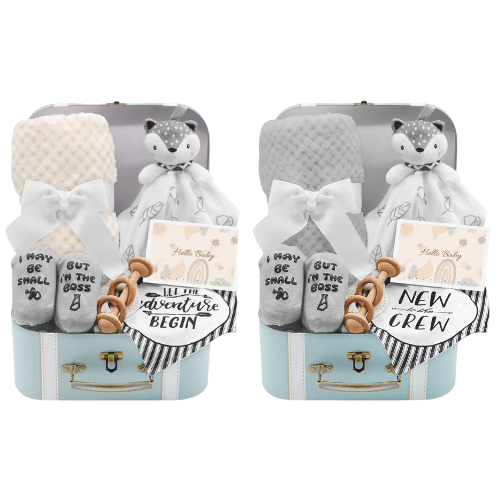 Caja de regalo para baby shower - Evango Bebes SV