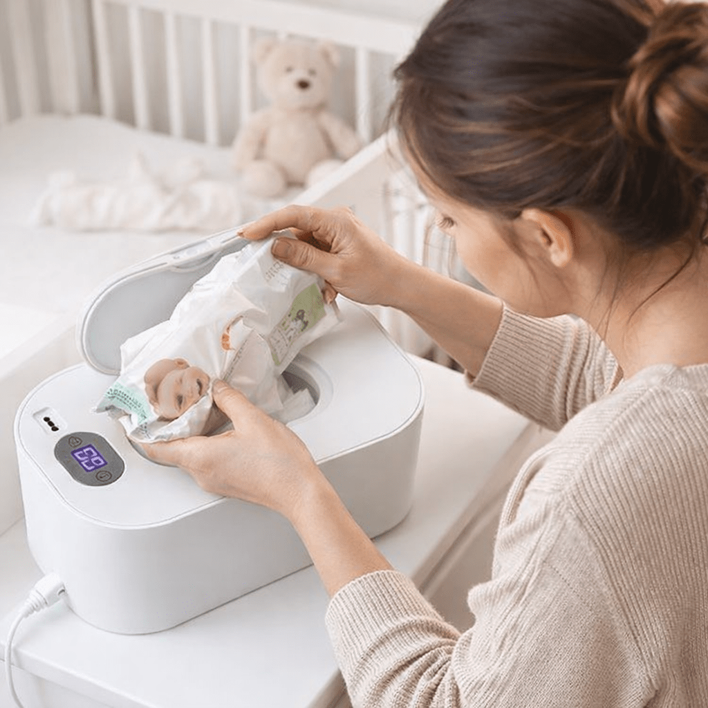 Calentador Digital de Toallas Húmedas para Bebé - Evango Bebes SV