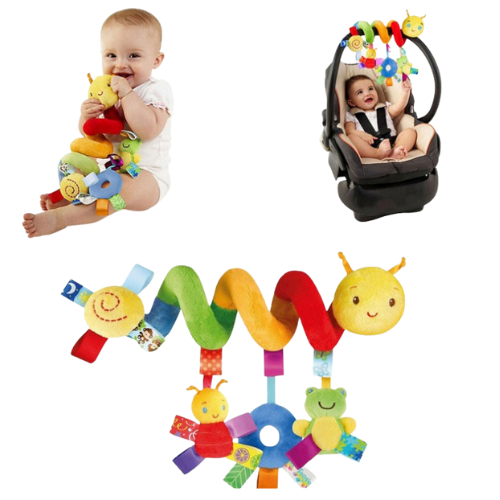 Juguete Colgante Multicolor para Cuna y Coche - Evango Bebes SV