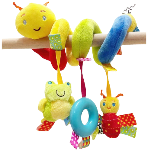 Juguete Colgante Multicolor para Cuna y Coche - Evango Bebes SV