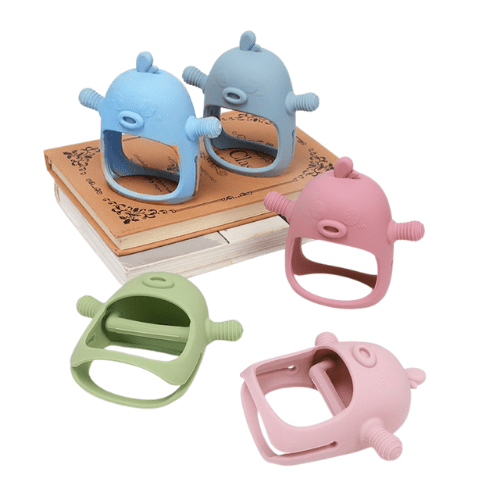 Mordedor de Silicón - Diseño de pollito - Evango Bebes SV