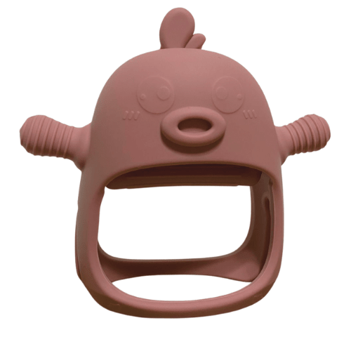 Mordedor de Silicón - Diseño de pollito - Evango Bebes SV