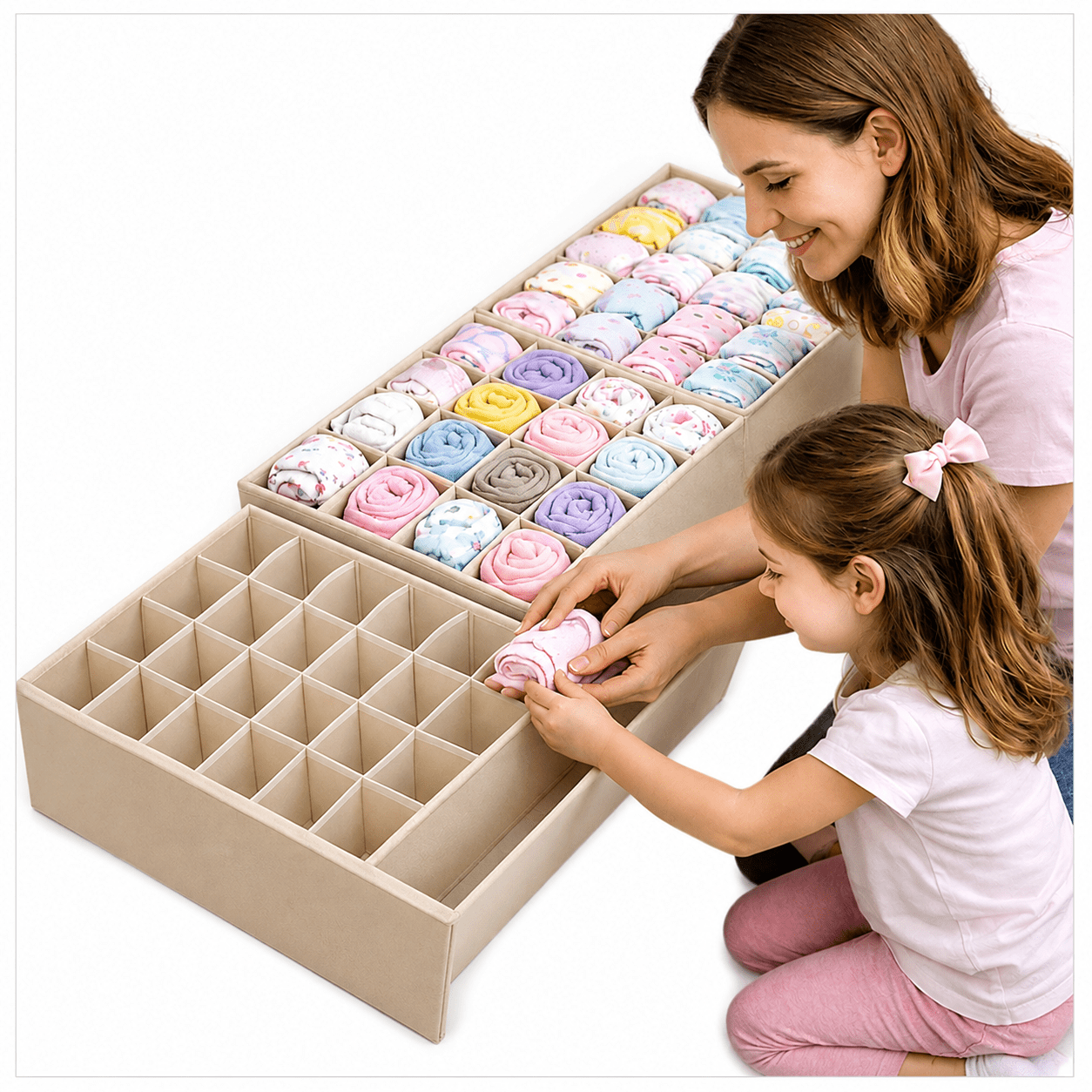 Organizador de ropa para bebés - Evango Bebes SV