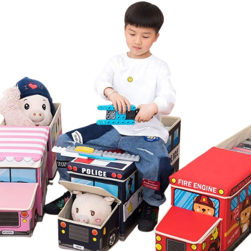 Organizador Infantil en forma de carro - Evango Bebes SV