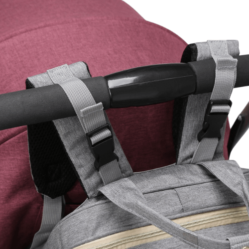 Pañalera con Cuna Portátil y USB - Evango Bebes SV