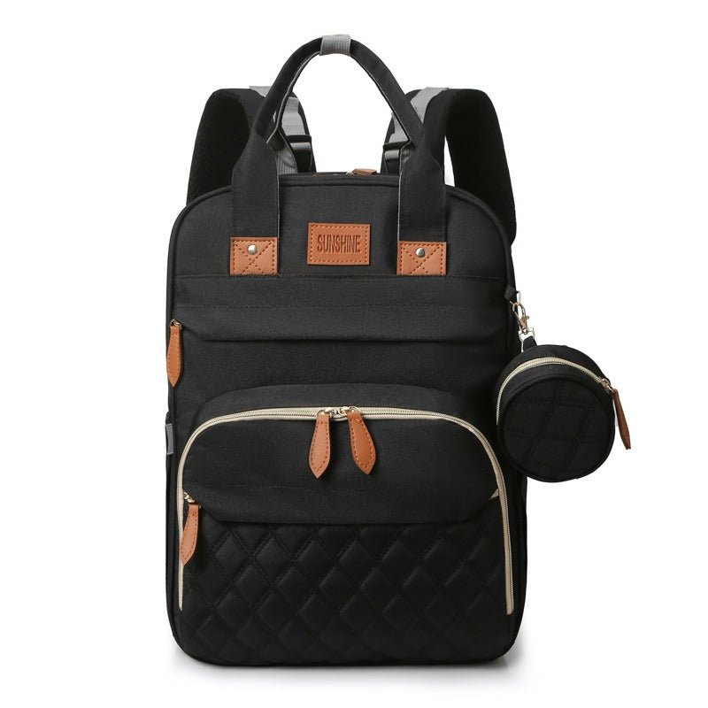 Pañalera con Cuna Portátil y USB - Evango Bebes SV