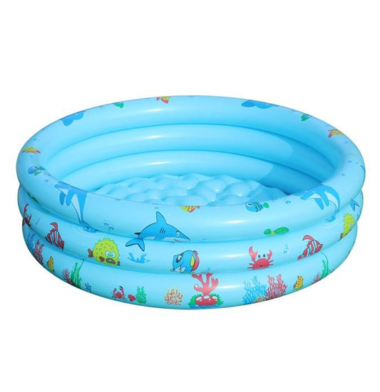 Piscina Inflable Infantil Diseño Marino - Evango Bebes SV