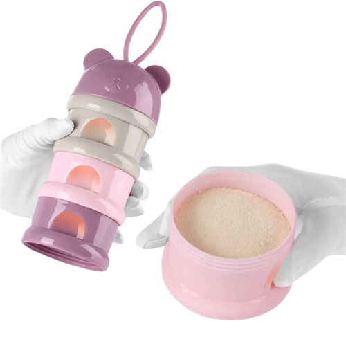 Porta Leche en Polvo - 3 niveles - Evango Bebes SV