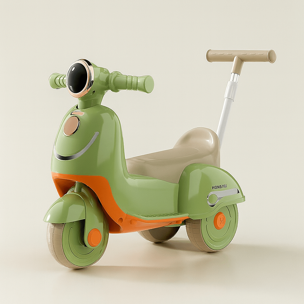 Scooter Infantil 3 en 1 con Empuje - Evango Bebes SV