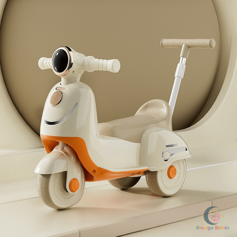 Scooter Infantil 3 en 1 con Empuje - Evango Bebes SV