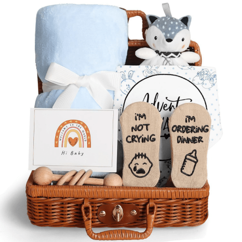 Set de regalo para baby shower para niño o niña - Evango Bebes SV