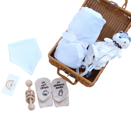 Set de regalo para baby shower para niño o niña - Evango Bebes SV