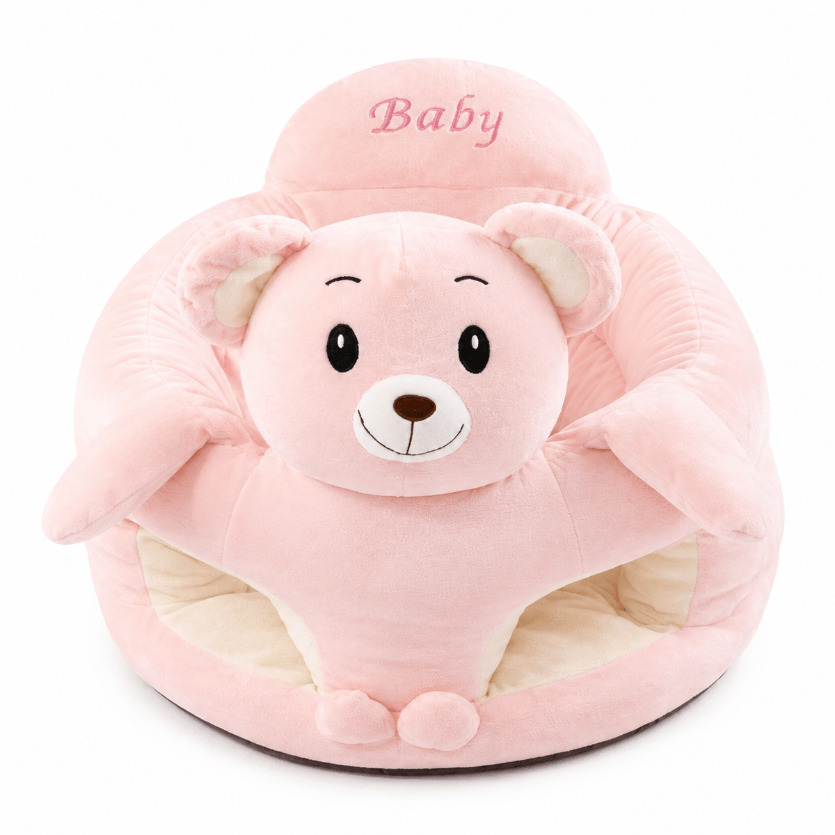 Asiento de entrenamiento para bebé 45x45 cm, material suave - Evango Bebes SV