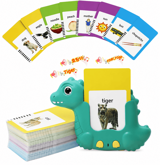 Tarjetas de Aprendizaje Bilingües Español / Inglés – 510 Tarjetas - Evango Bebes SV