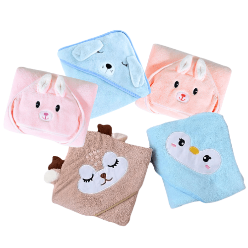 Toalla con Capucha para Bebé - Evango Bebes SV